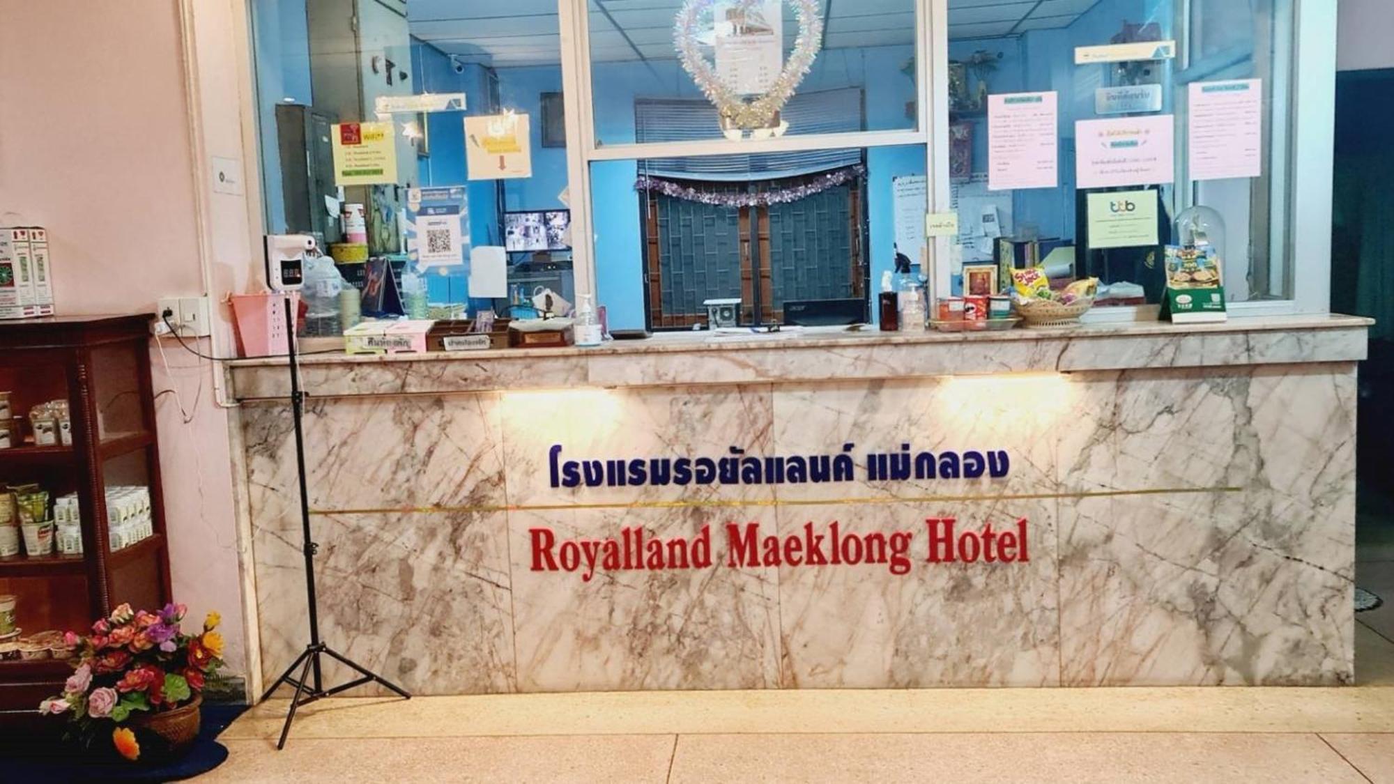 Royal Land Mae Klong Hotel Samut Songkhram Buitenkant foto